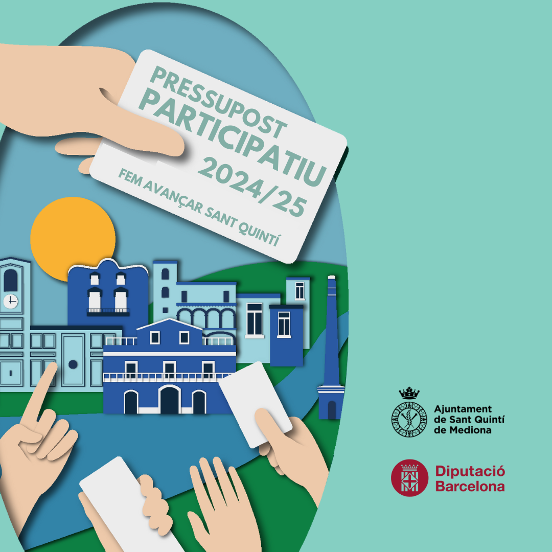Imatge pels mitjans: Pressupost Participatiu 2024/2025